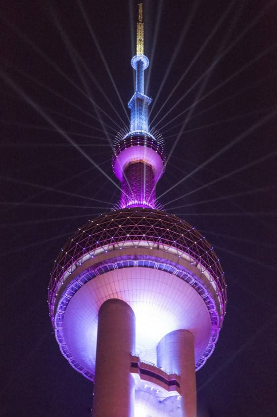 东方明珠景色