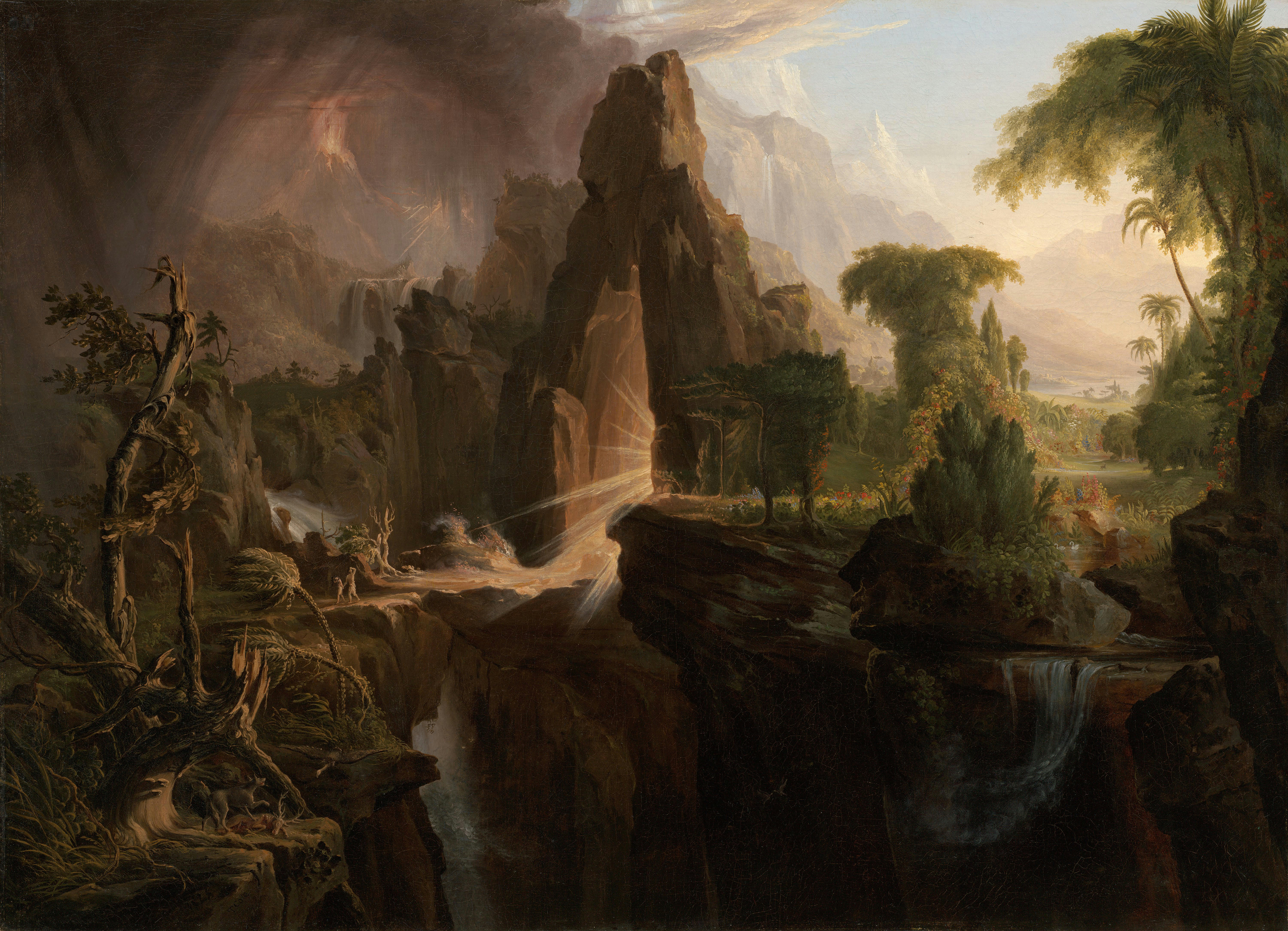 Image:Cole Thomas Expulsion from the Garden of Eden 1828.jpg