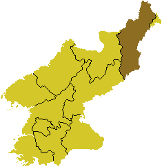 함경북도 지도