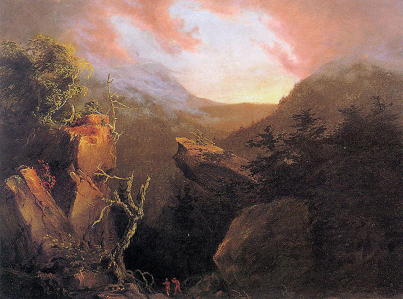 Image:Cole Thomas Mountain Sunrise Catskill 1826.jpg