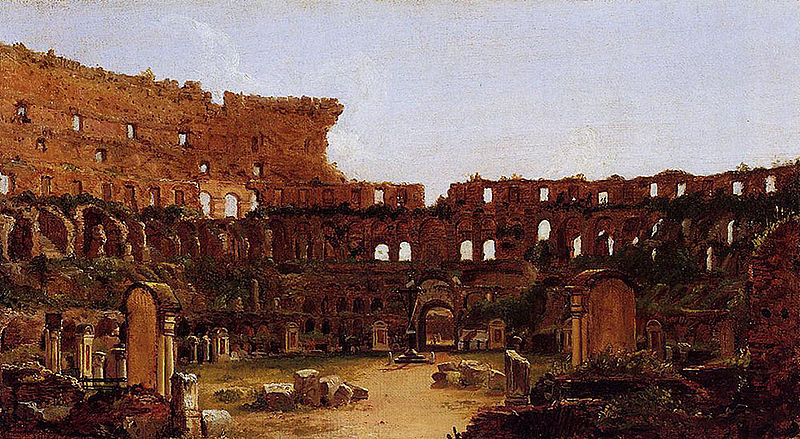 Image:Cole Thomas Interior of the Colosseum Rome 1832.jpg