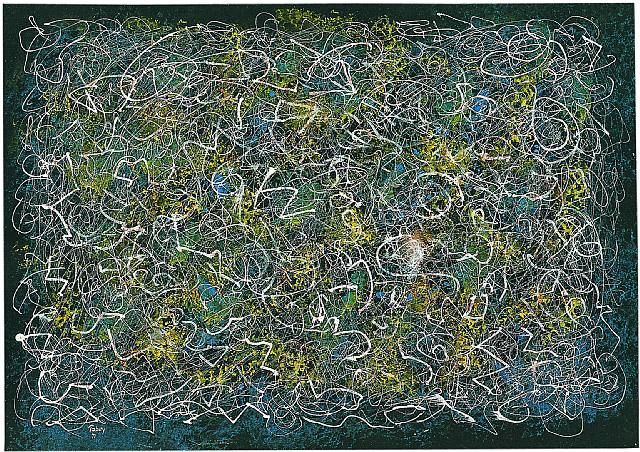 Mark Tobey, Night Celebration II