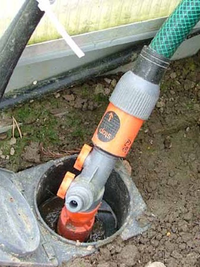 Water pipe of the watering system