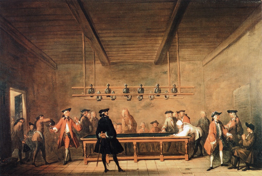 Game of Billiards - Jean Baptiste Simeon Chardin