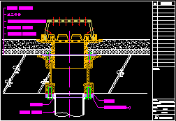 KCD-2450 수직형 다중식 루프드레인(ROOF DRAIN)방수층고정 및 마감높이조절용 플랜지식 배관연결형 설치 상세도