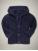Garter stitch hooded sweater