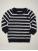 Striped raglan sweater