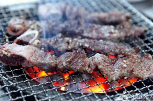 안동갈비골목의 한우갈비구이