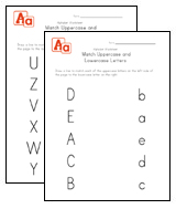 uppercase and lowercase matching