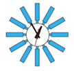 george_nelson_block_clock