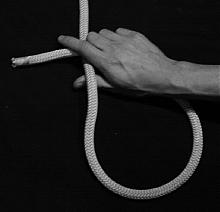 Bowline One Handed Twist