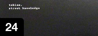 24. Tobias - Street Knowledge
