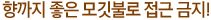향까지 좋은 모깃불로 접근 급지