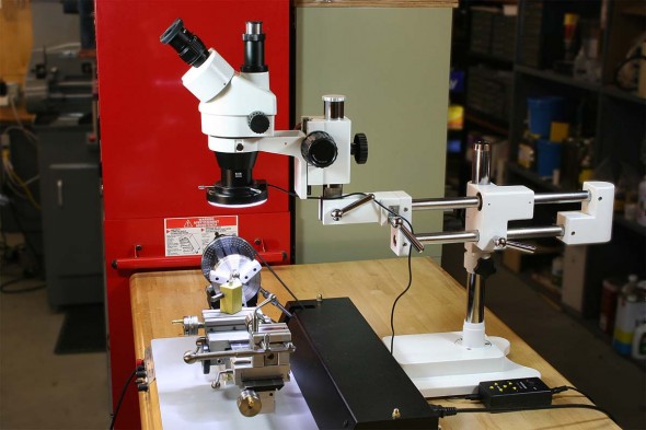 And Low Enough to Slide Under the Microscope