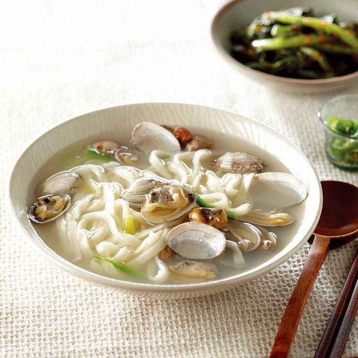 수바지락칼국수 이미지