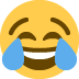 기쁨의 눈물을 흘리는 얼굴 😂