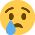 우는 얼굴 😢