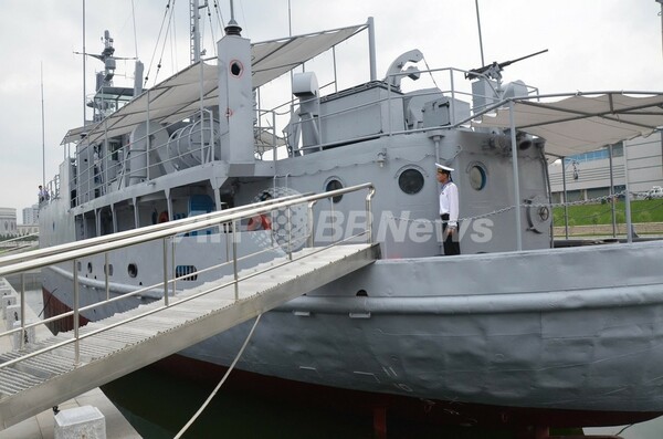 北朝鮮の戦争博物館開館、目玉は米海軍艦艇 60年代に拿捕