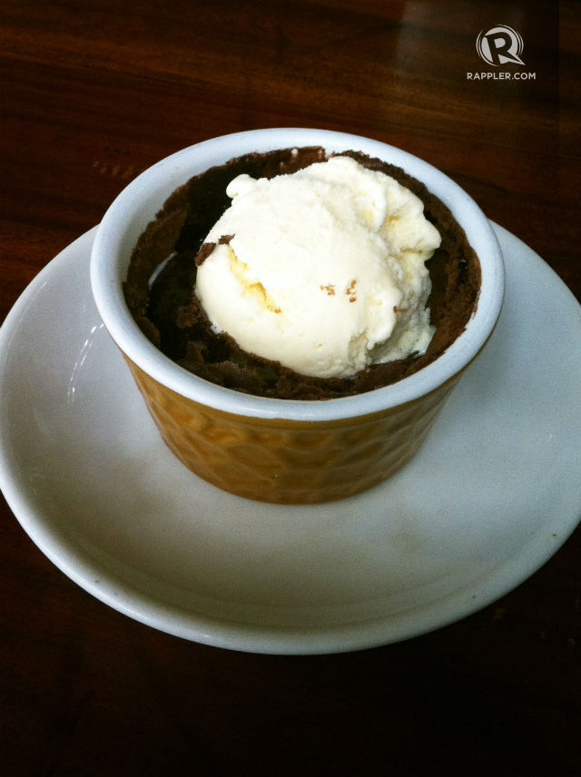 LIVE A LITTLE. Taste one of the city’s most sinfully sweet offerings at Hill Station. Photo by Nikka Corsino