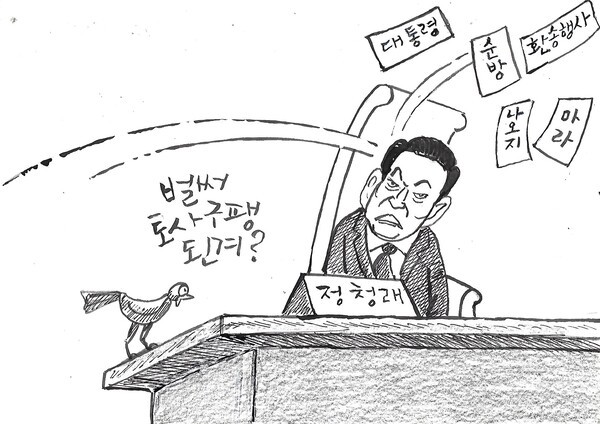 안기태 만평