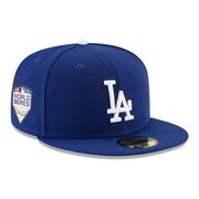 Men's Los Angeles Dodgers New Era Royal 2018 World Series Bound Side Patch 59FIFTY Fitted Hat