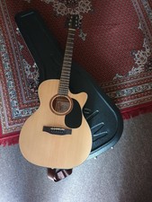 Martinez electro-acoustic guitar + case