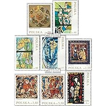 Poland 2102-2109 (Complete.Issue.) 1971 Stained Glass (Stamps for Collectors) Painting