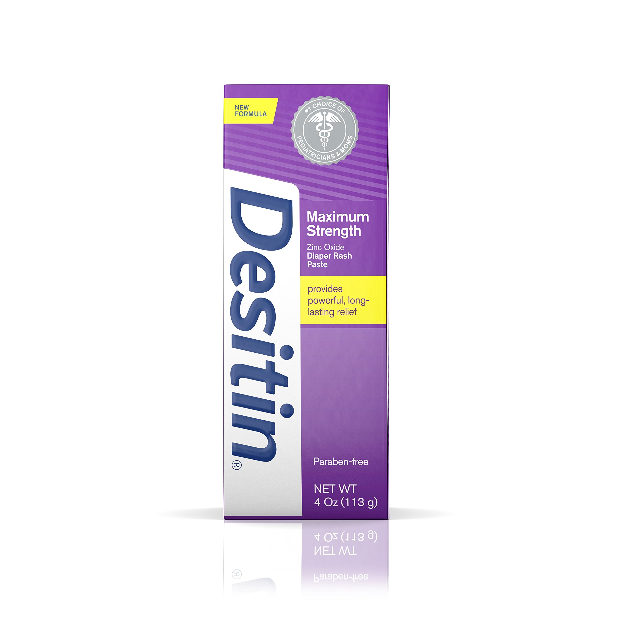 Desitin Baby Diaper Rash Maximum Strength Original Paste, 4 Oz Tube