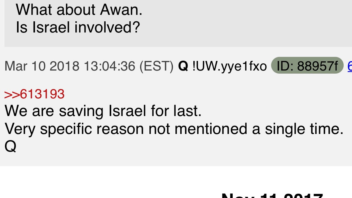 Image result for we are saving israel for last