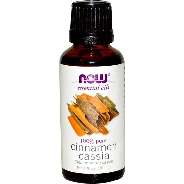 Now Foods, 에센셜 오일, 시나몬 카시아(Cinnamon Cassia), 1 fl oz (30 ml)