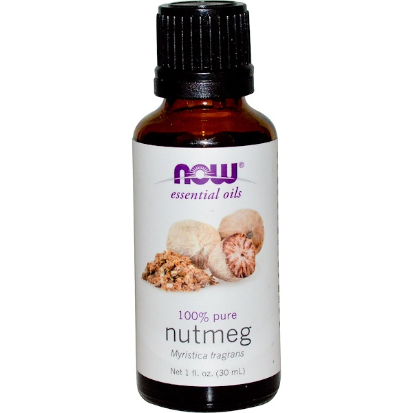 Now Foods, 에센셜 오일, 육두구, 1 fl oz (30 ml)