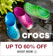 Crocs - Up to 60% off