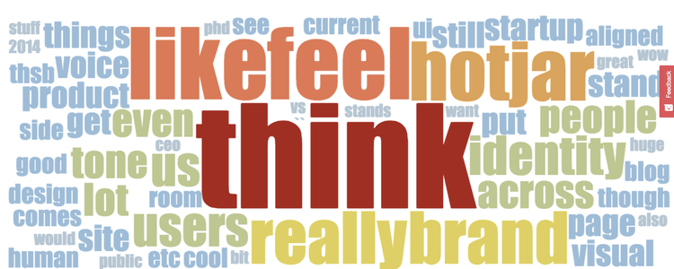 word cloud from open ended responses