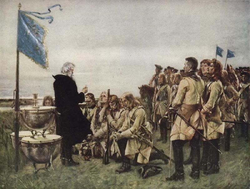 Regementets kalk by Gustaf Cederström