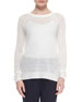 Innis Wide-Stitch Knit Sweater