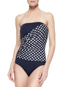 Printed Side-Zip One-Piece Printed Side-Zip One-Piece
