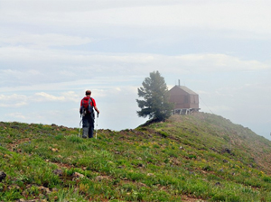 Oregon Butte ridge and lookout Oregon Butte ridge and lookout