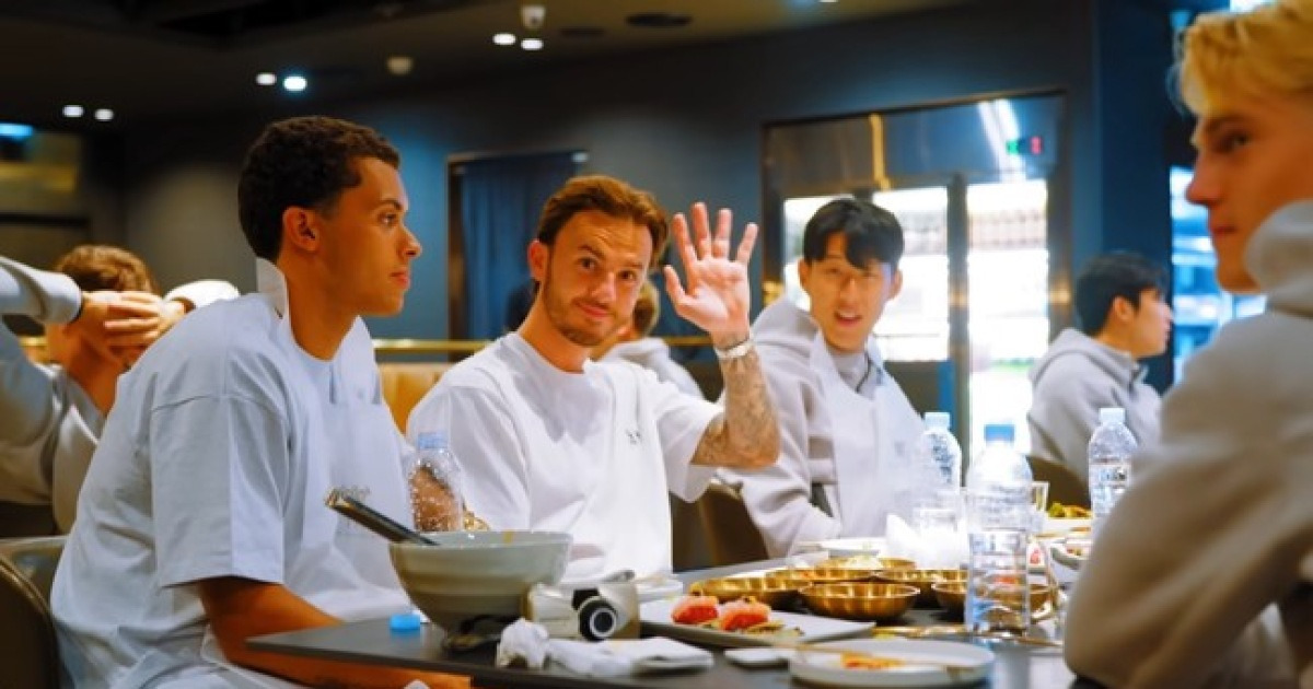 "손흥민 없는 토트넘 상상 불가" 매디슨, SON 껌딱지였네...옆에 찰싹 붙어서 '소고기 냠냠'