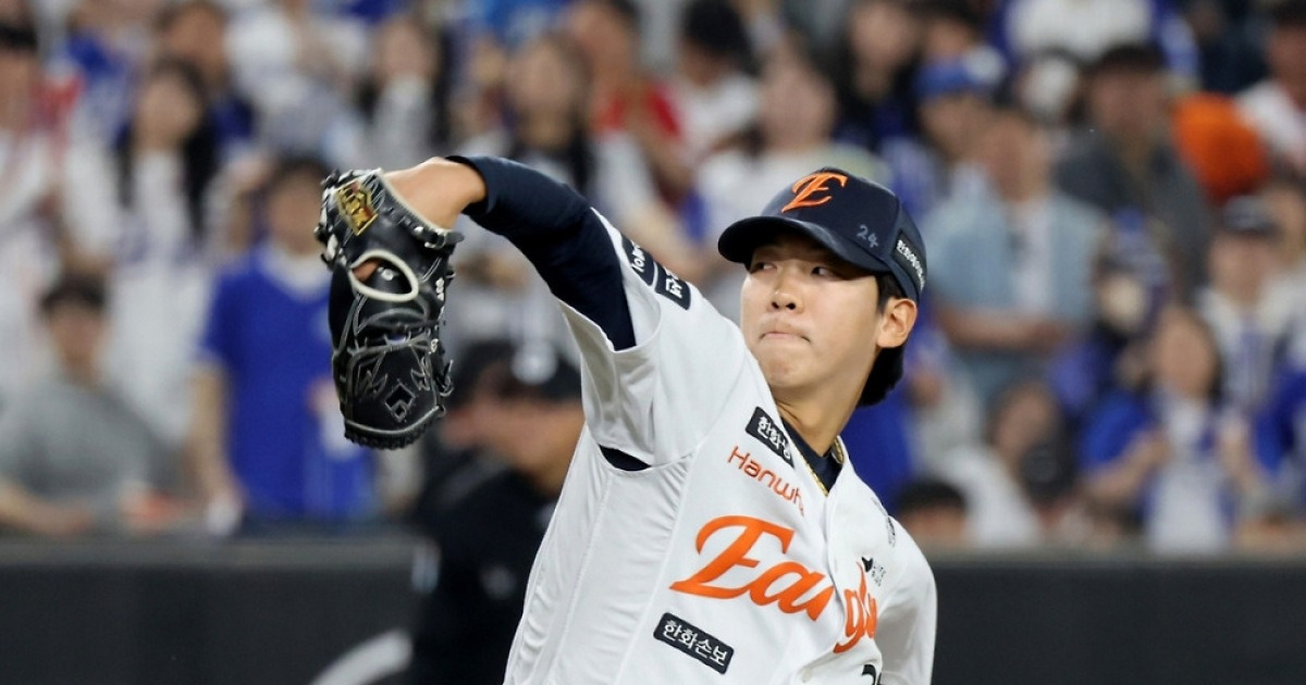 '득점권 피안타율 0.083' 이게 황준서야, 류현진이야... 오늘(23일) LG전 '선발 자격' 증명할까