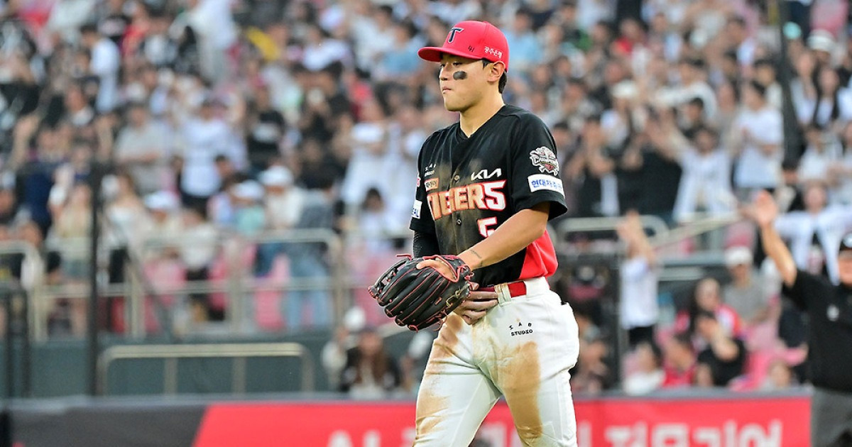 '3번째 부상' 김도영, 왼쪽 햄스트링 근육 손상 소견…"2~3주 뒤 재검진 통해 부상 정도 확인" [공
