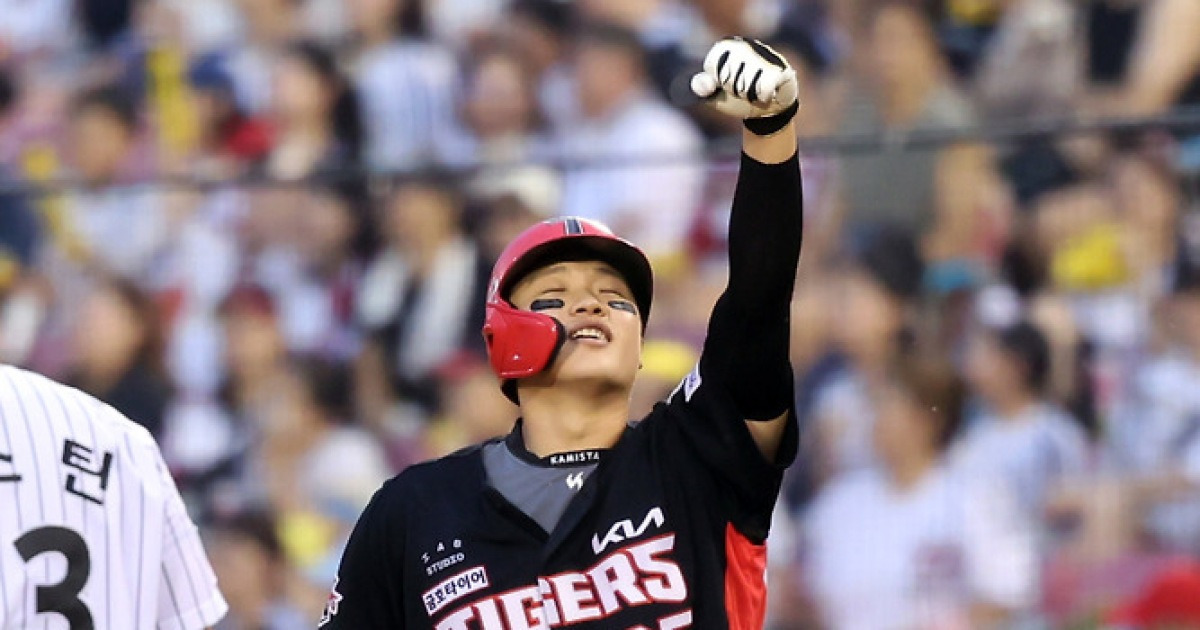 "신경 쓰이는 부분" 득점권 4할·대타 5할 타자 김석환 말소, 주전 복귀 앞둔 KIA의 숙제 '융화' [IS 