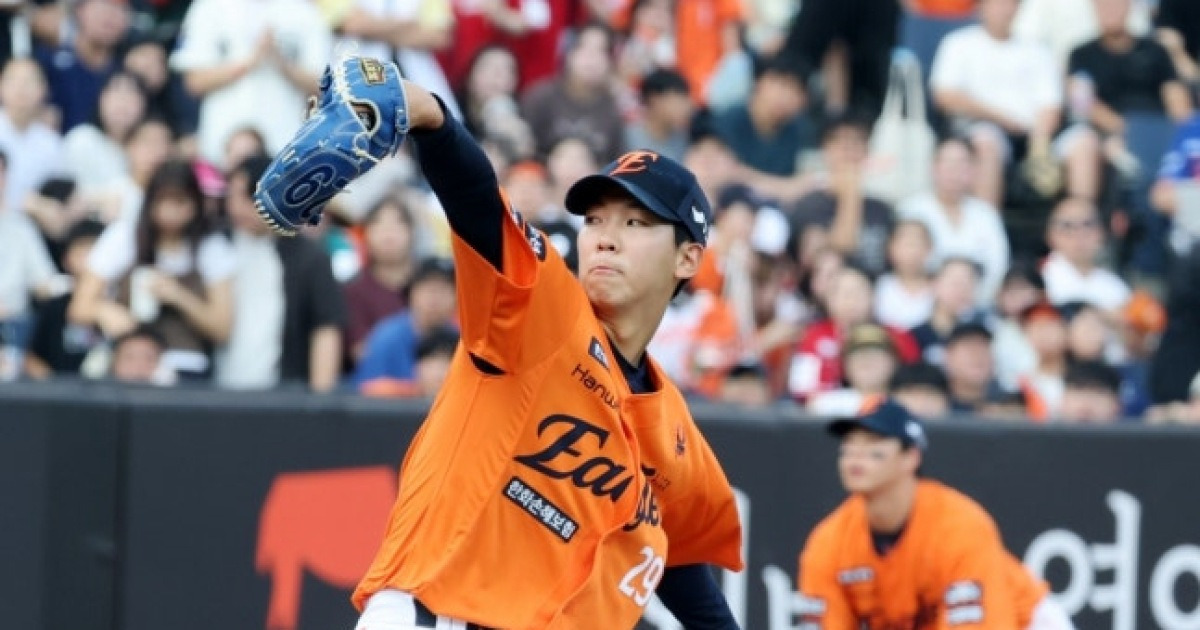 '이보다 완벽할 수 없다' 한화, 6연패 탈출+첫 100만 관중+황준서 451일 만의 선발승 '경사났네' [대