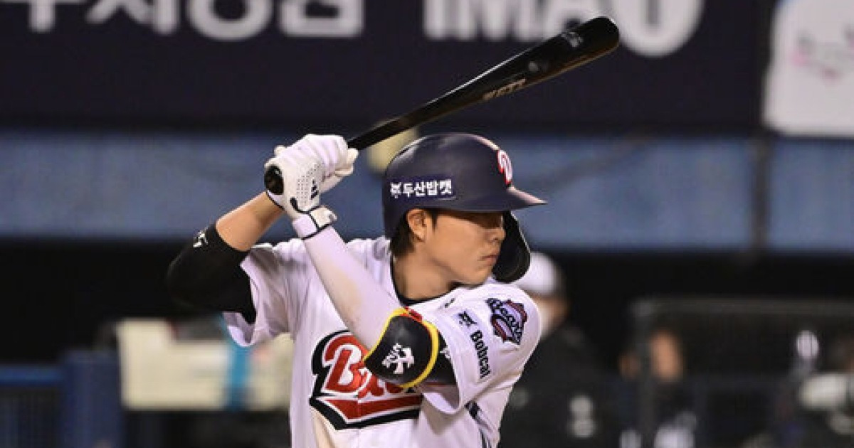 '박찬호 1번, 박준순 3번 배치' 타순 변화 준 두산, "라인업 고정되면 좋겠지만, 컨디션 때문에 변