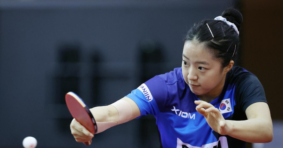 ‘삐약이’ 신유빈, 영원한 막내서 어엿한 대표팀 허리로