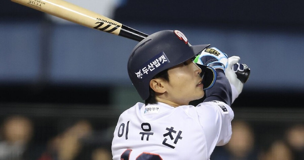 ‘이유찬 끝내기’ 집념의 두산, KIA 불펜 무너뜨렸다… 극적 역전 끝내기 승리, KIA 8연승 마감 [