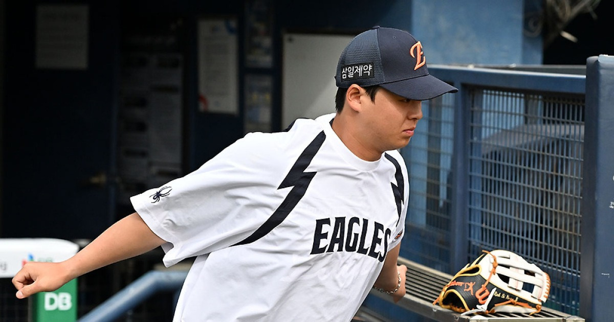 4번 타자 노시환 잠실 1군 합류! '3연승 도전' 한화, 21일 LG전 선발 라인업 공개…이진영 등록 [잠