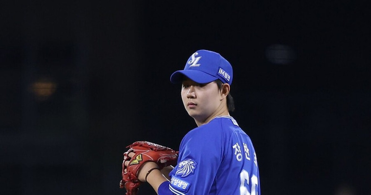 "원태인 뒤를 잇는 최고의 선발투수" 삼성 19세 신인 벌써 2승, 박진만 홀딱 반했다