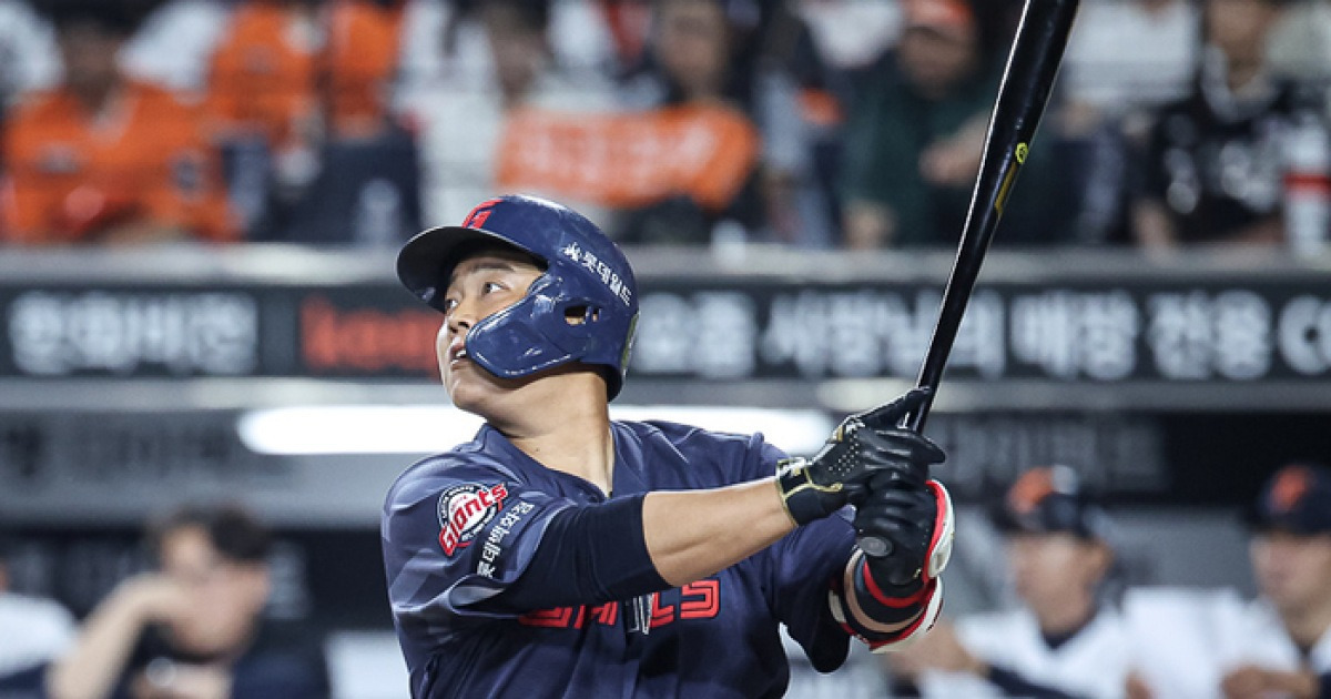 ‘한동희 또또또 홈런!’ 롯데, 한화에 6-4 재역전승…전민재 대포+불펜 4이닝 무실점까지 [SS대전