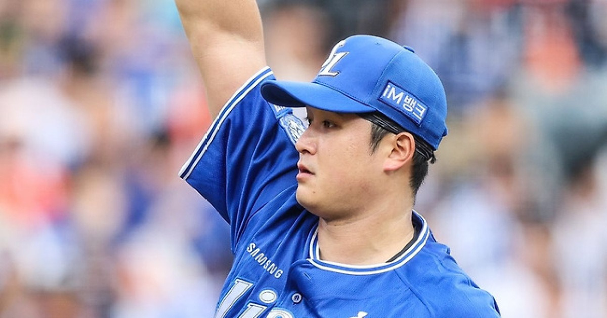 최원태 호투 비결 묻는 질문에 삼성 강민호 “시즌 때는 말을 잘 안 듣더니 지금은···”