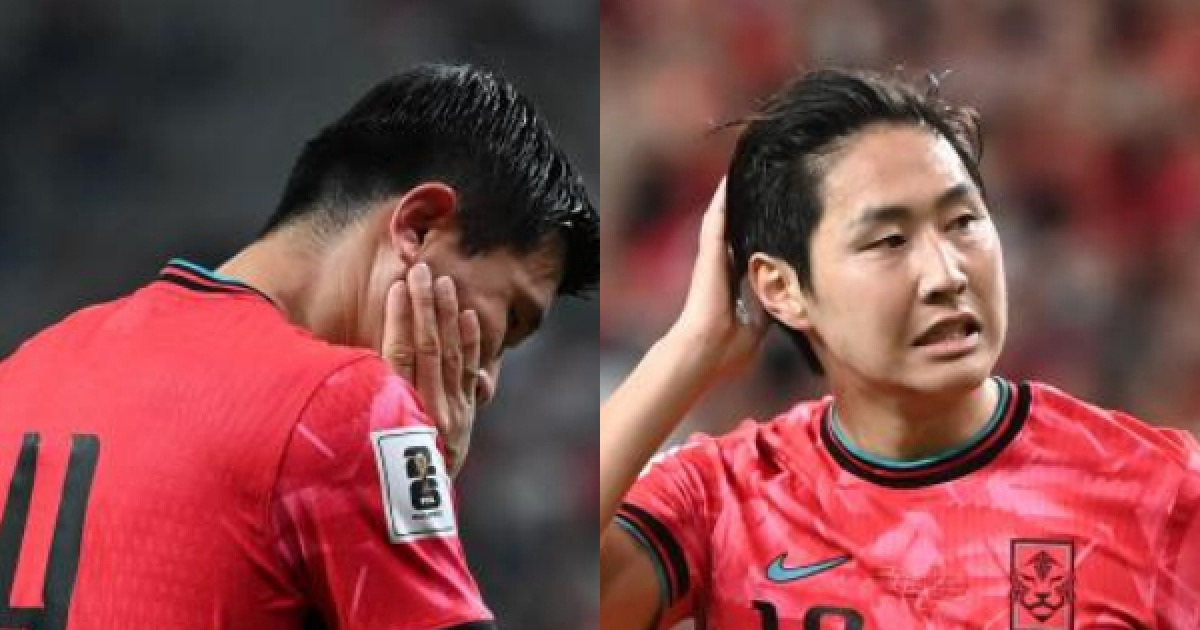 홍명보호 빨간불, 북중미 WC 9달 앞두고 '비상등' 켰다…김민재·이강인 후보 전락+황희찬 국대 탈